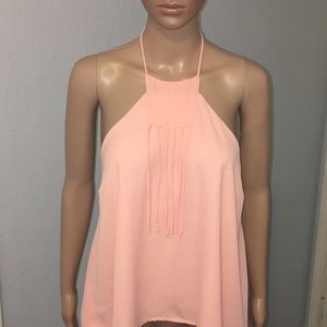 Lucy Love Tops - Sexy peach halter top Lucy Love Tops - Sexy peach halter top